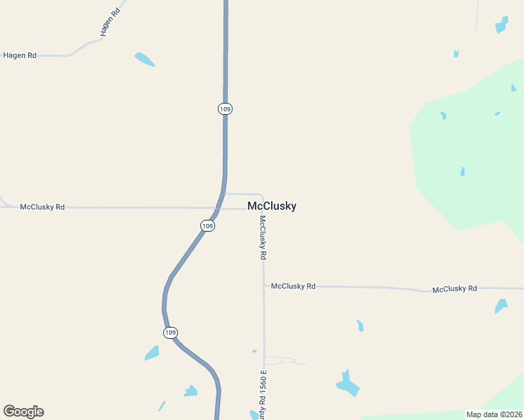 map of restaurants, bars, coffee shops, grocery stores, and more near McClusky Road in Jerseyville