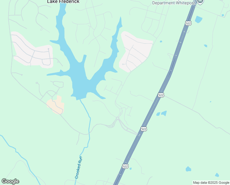 map of restaurants, bars, coffee shops, grocery stores, and more near 101 Trout Lily Drive in Lake Frederick