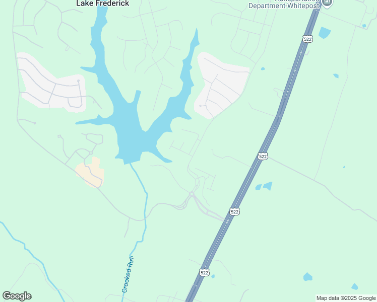 map of restaurants, bars, coffee shops, grocery stores, and more near 105 Trout Lily Drive in Lake Frederick