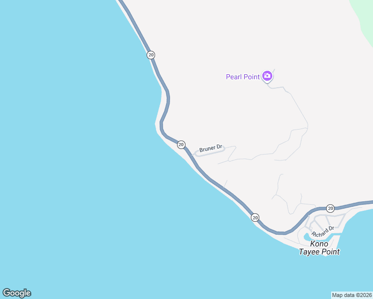 map of restaurants, bars, coffee shops, grocery stores, and more near 7272 East Highway 20 in Lucerne