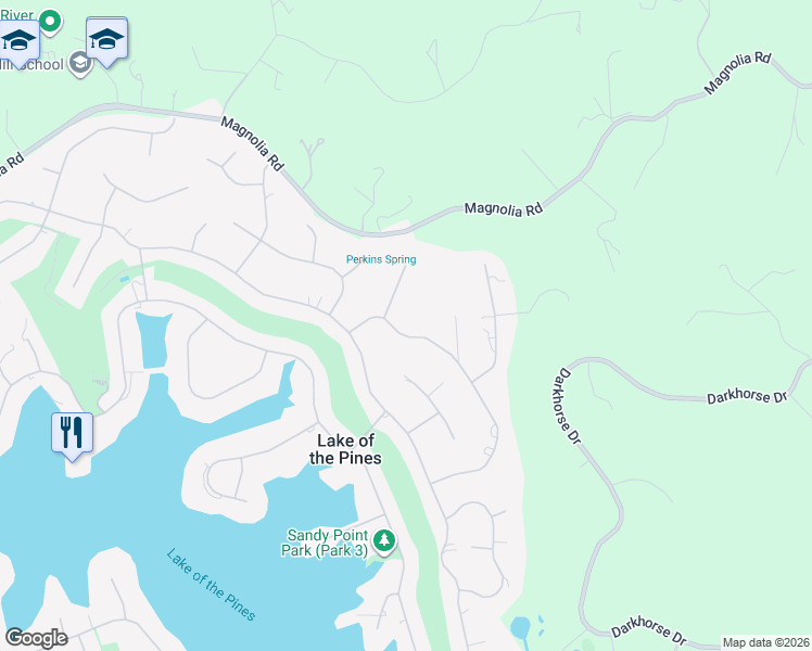 map of restaurants, bars, coffee shops, grocery stores, and more near 12084 Wanderer Road in Auburn