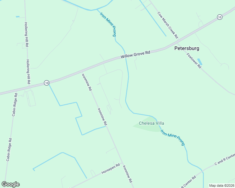 map of restaurants, bars, coffee shops, grocery stores, and more near 406 Refuge Run in Felton