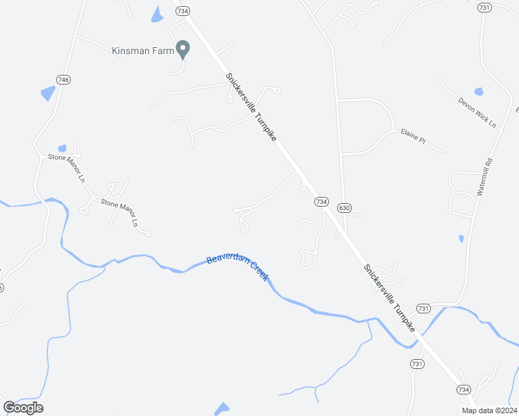 map of restaurants, bars, coffee shops, grocery stores, and more near 37583 Snickersville Turnpike in Purcellville