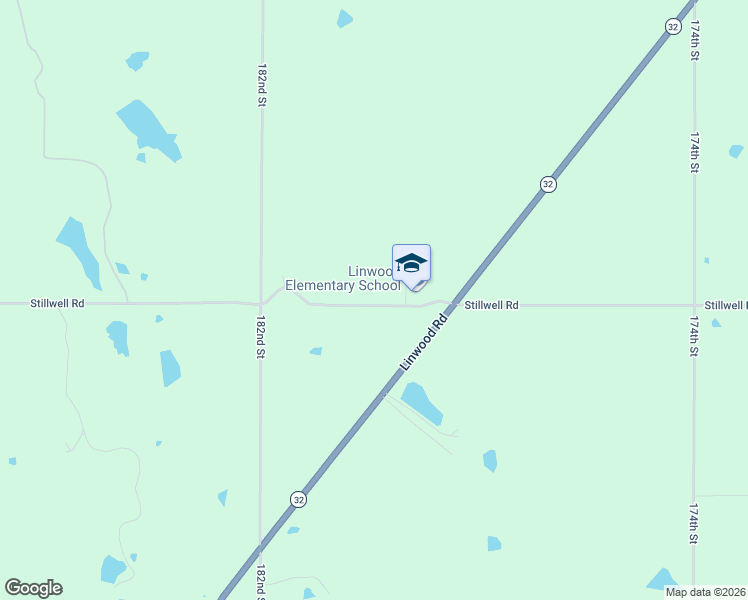 map of restaurants, bars, coffee shops, grocery stores, and more near 18079 Stillwell Road in Bonner Springs