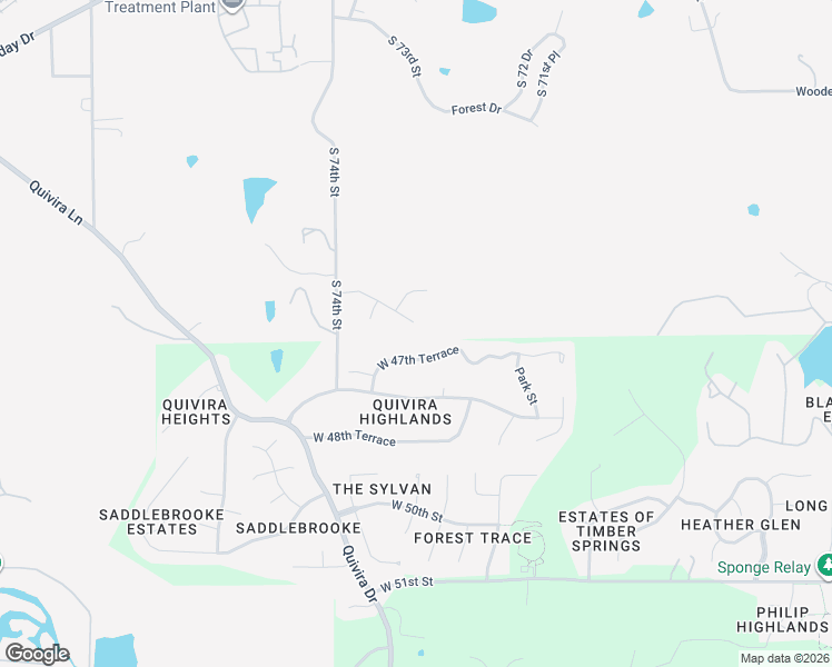 map of restaurants, bars, coffee shops, grocery stores, and more near 14014 West 47th Terrace in Shawnee