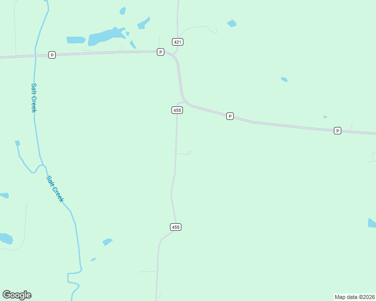 map of restaurants, bars, coffee shops, grocery stores, and more near 220 County Road 455 in New Franklin