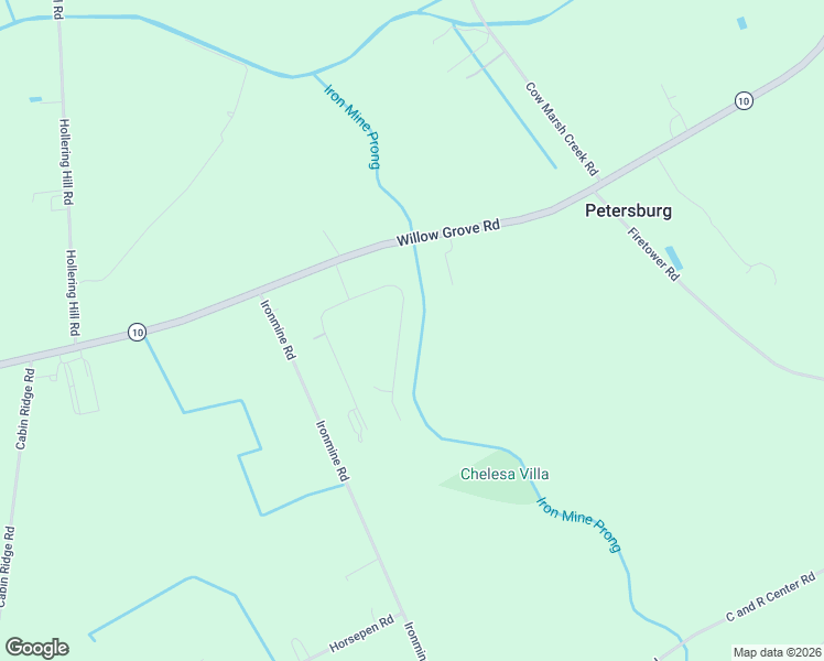 map of restaurants, bars, coffee shops, grocery stores, and more near 291 Refuge Run in Felton