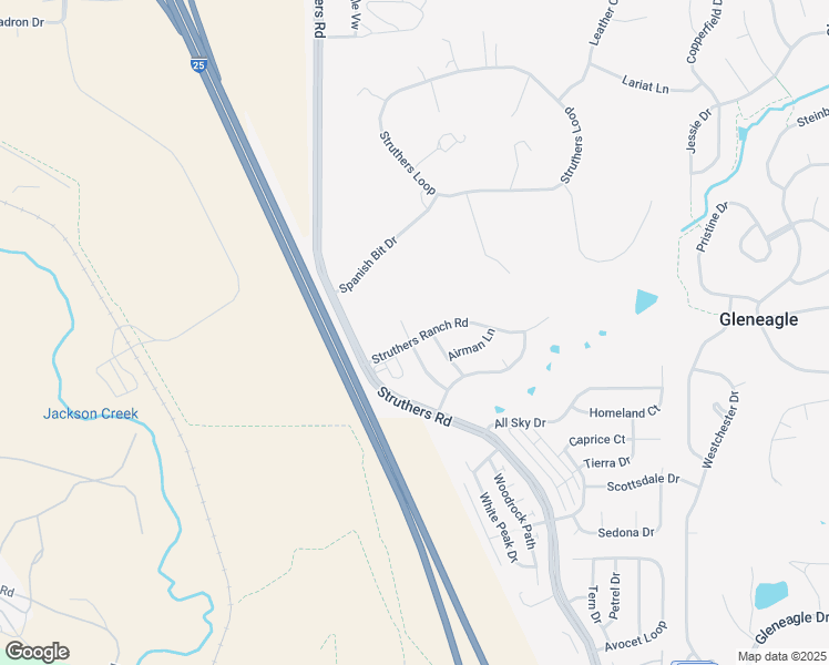 map of restaurants, bars, coffee shops, grocery stores, and more near 14707 Allegiance Drive in Colorado Springs