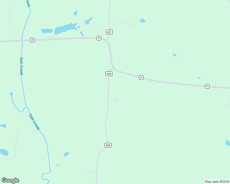 map of restaurants, bars, coffee shops, grocery stores, and more near 220 County Road 455 in New Franklin