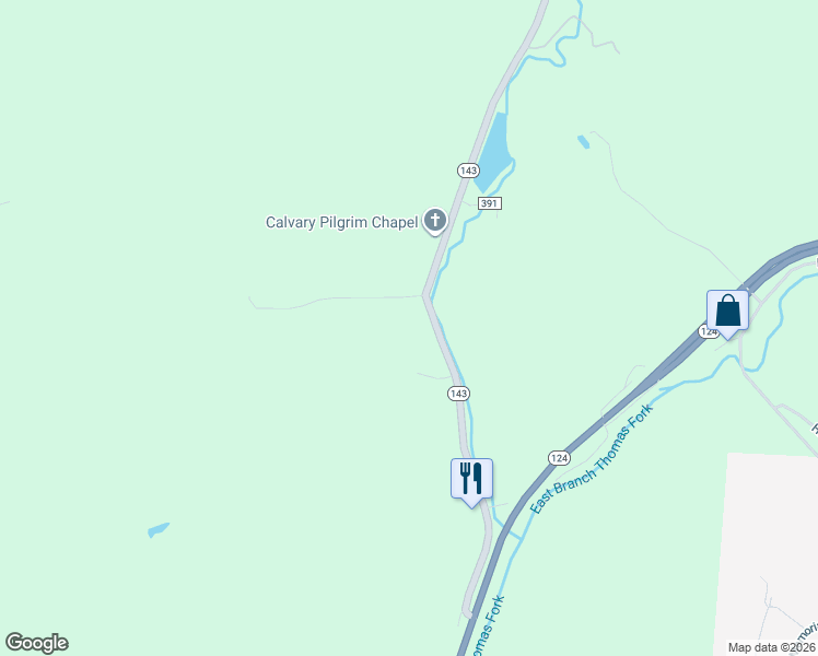 map of restaurants, bars, coffee shops, grocery stores, and more near 39665 Ohio 143 in Pomeroy