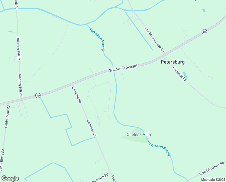 map of restaurants, bars, coffee shops, grocery stores, and more near 291 Refuge Run in Felton