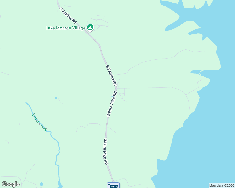 map of restaurants, bars, coffee shops, grocery stores, and more near 8313 South Fairfax Road in Bloomington