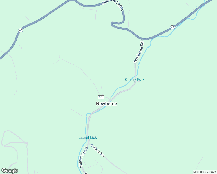 map of restaurants, bars, coffee shops, grocery stores, and more near 5158 Newberne Road in Coxs Mills