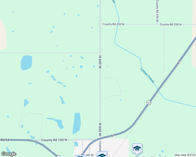 map of restaurants, bars, coffee shops, grocery stores, and more near 1531 North 600 West in Switz City