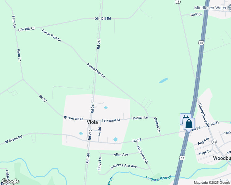 map of restaurants, bars, coffee shops, grocery stores, and more near 739 Fence Post Lane in Viola