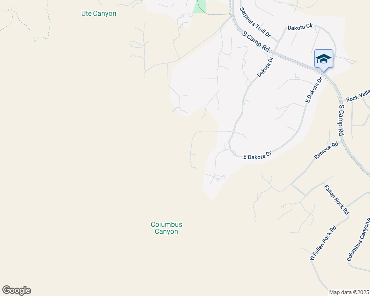map of restaurants, bars, coffee shops, grocery stores, and more near 287 W Morrison Ct in Grand Junction