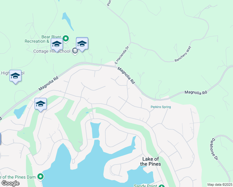 map of restaurants, bars, coffee shops, grocery stores, and more near 23059 Broadmoor Court in Auburn