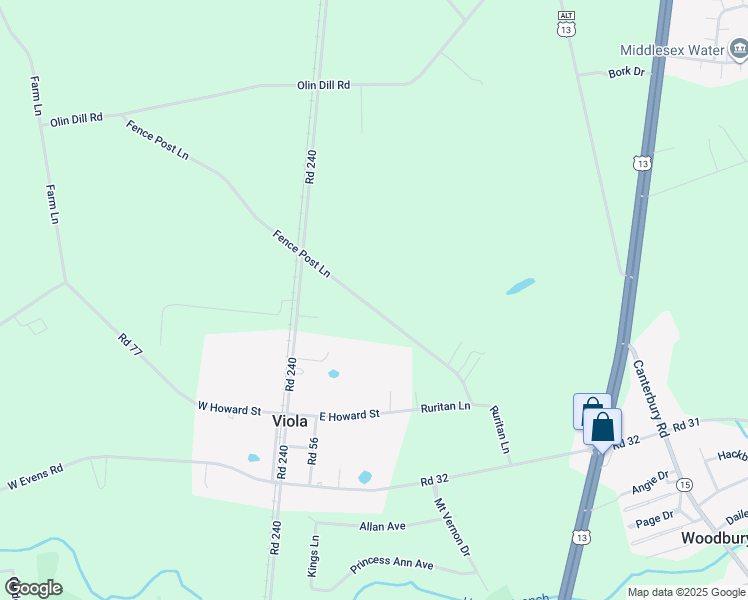 map of restaurants, bars, coffee shops, grocery stores, and more near 739 Fence Post Lane in Viola