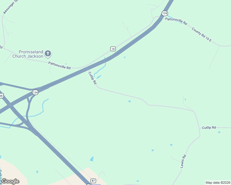 map of restaurants, bars, coffee shops, grocery stores, and more near Township Highway 259 in Jackson