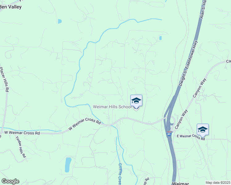 map of restaurants, bars, coffee shops, grocery stores, and more near 21310 Snooks Road in Colfax