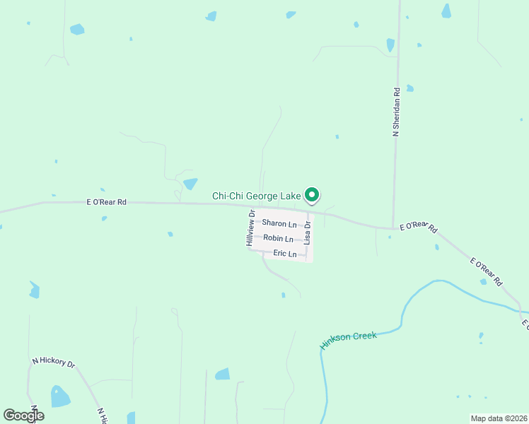 map of restaurants, bars, coffee shops, grocery stores, and more near 6004 East O'Rear Road in Columbia