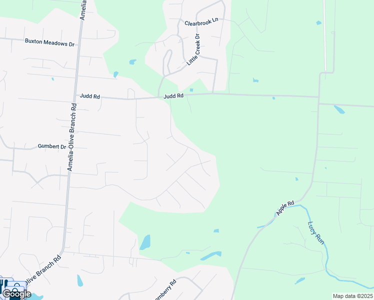 map of restaurants, bars, coffee shops, grocery stores, and more near 4023 Andora Boulevard in Amelia