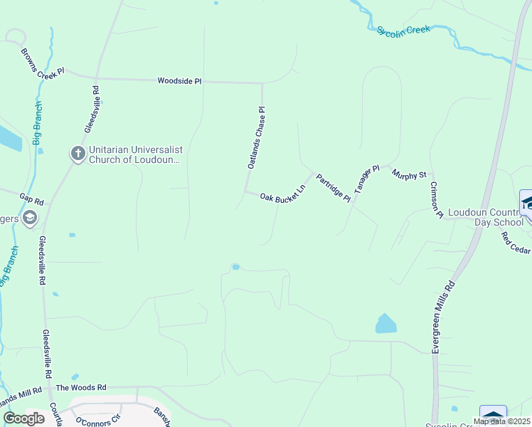 map of restaurants, bars, coffee shops, grocery stores, and more near 20561 Woodcock Court in Leesburg