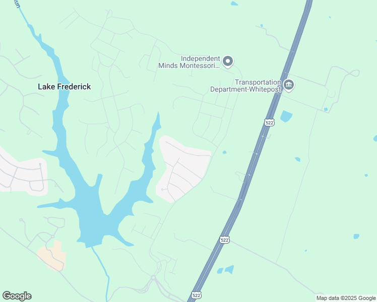 map of restaurants, bars, coffee shops, grocery stores, and more near 116 Atlantis Lane in Lake Frederick