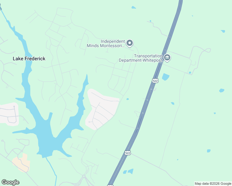 map of restaurants, bars, coffee shops, grocery stores, and more near 107 Cabbage White Drive in Lake Frederick