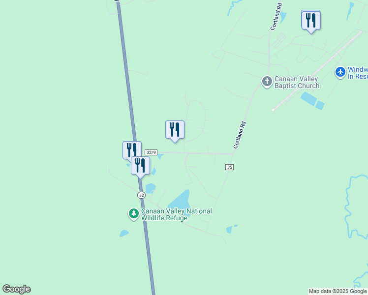 map of restaurants, bars, coffee shops, grocery stores, and more near Deerfield Village in Davis