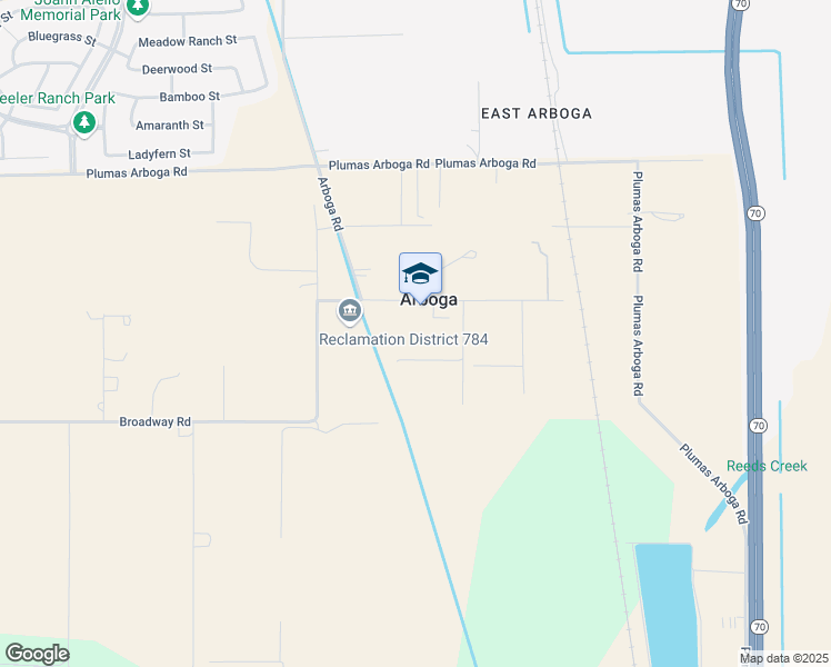 map of restaurants, bars, coffee shops, grocery stores, and more near 1686 Broadway Street in Olivehurst