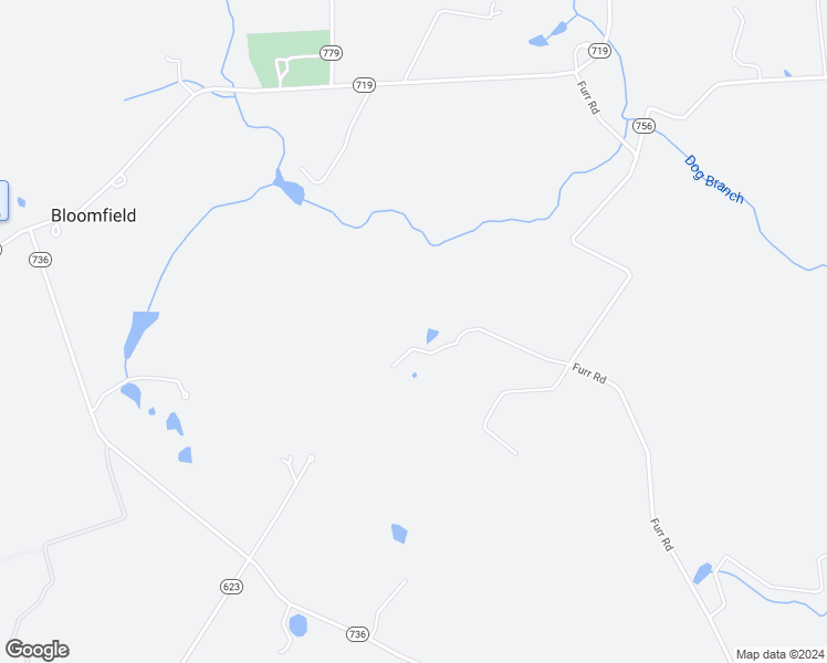 map of restaurants, bars, coffee shops, grocery stores, and more near 20597 Furr Road in Round Hill