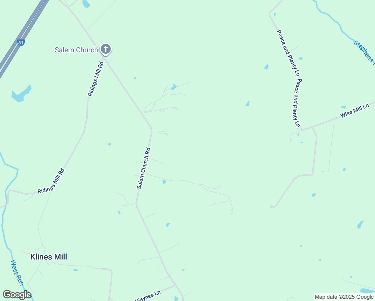 map of restaurants, bars, coffee shops, grocery stores, and more near 649 Salem Church Road in Stephens City