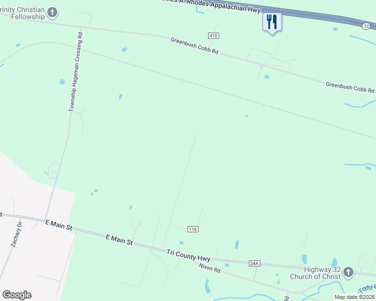 map of restaurants, bars, coffee shops, grocery stores, and more near 15043 Chad Lane in Williamsburg