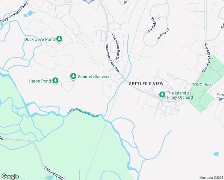map of restaurants, bars, coffee shops, grocery stores, and more near 857 Thicket Court in Odenton