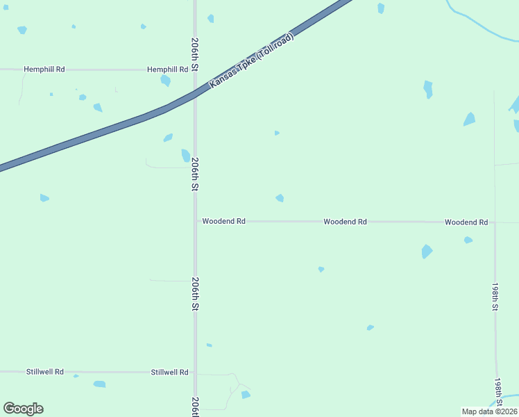 map of restaurants, bars, coffee shops, grocery stores, and more near 20500 Woodend Road in Linwood