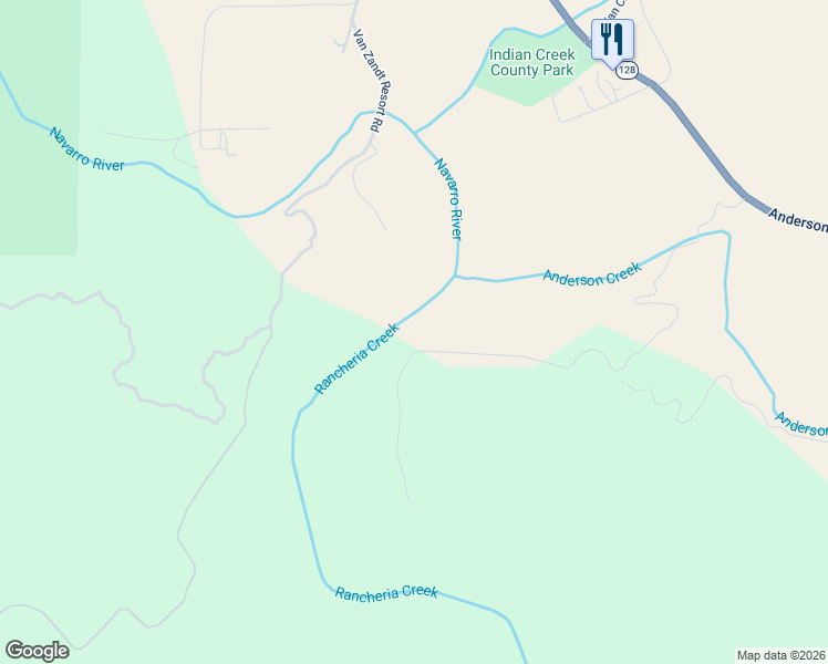 map of restaurants, bars, coffee shops, grocery stores, and more near 20205 Tumbling McD Road in Philo