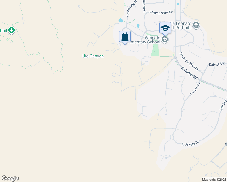 map of restaurants, bars, coffee shops, grocery stores, and more near 2134 Buffalo Dr in Grand Junction
