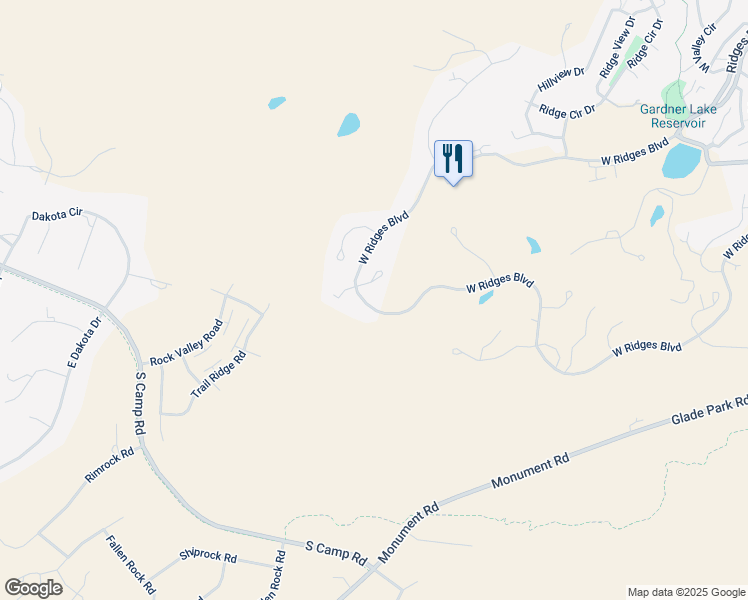 map of restaurants, bars, coffee shops, grocery stores, and more near 323 Hearthstone Court in Grand Junction