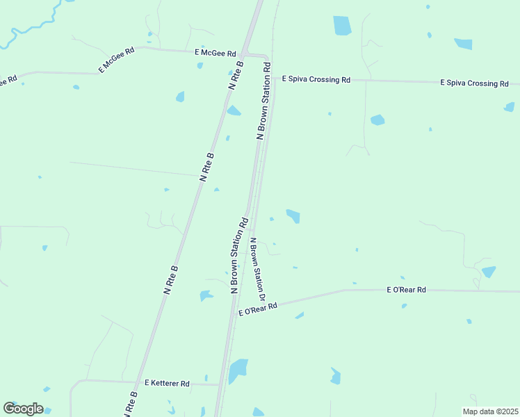 map of restaurants, bars, coffee shops, grocery stores, and more near 8880 North Brown Station Drive in Columbia