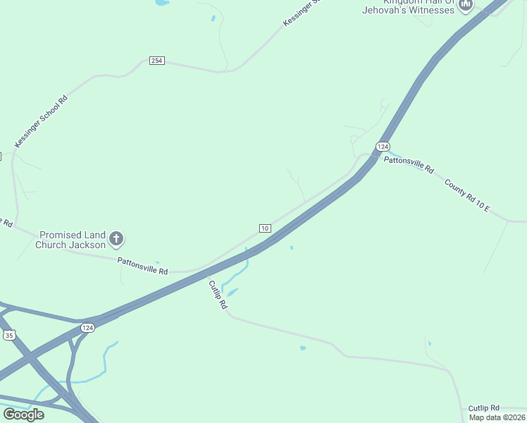 map of restaurants, bars, coffee shops, grocery stores, and more near 1053 Pattonsville Road in Jackson