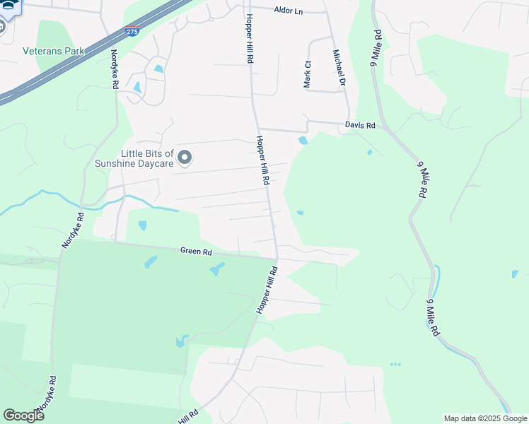 map of restaurants, bars, coffee shops, grocery stores, and more near 3773 Hopper Hill Road in Cincinnati