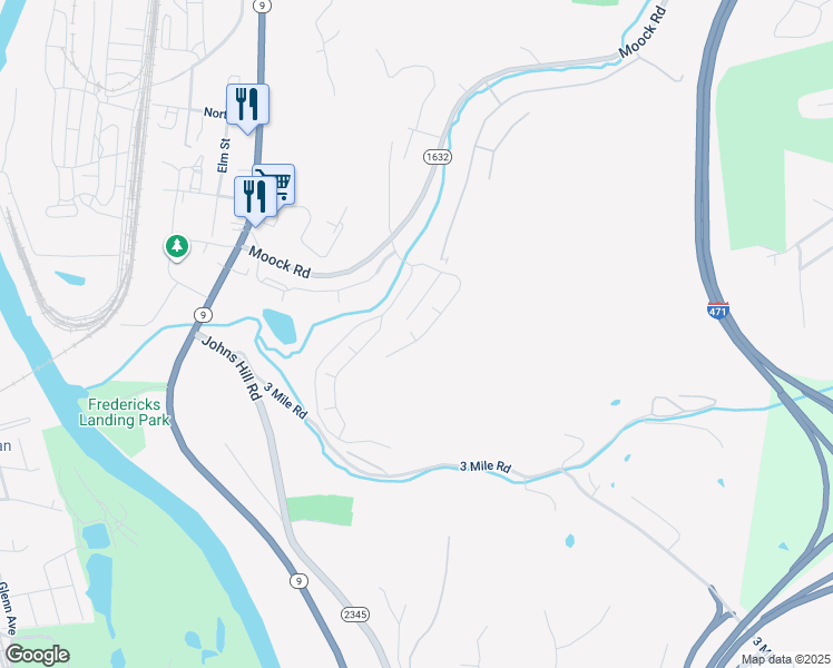 map of restaurants, bars, coffee shops, grocery stores, and more near 97 Timber Ridge Drive in Wilder