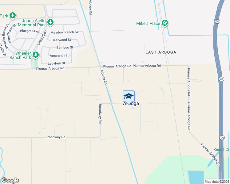 map of restaurants, bars, coffee shops, grocery stores, and more near 3401 Arboga Rd in Olivehurst