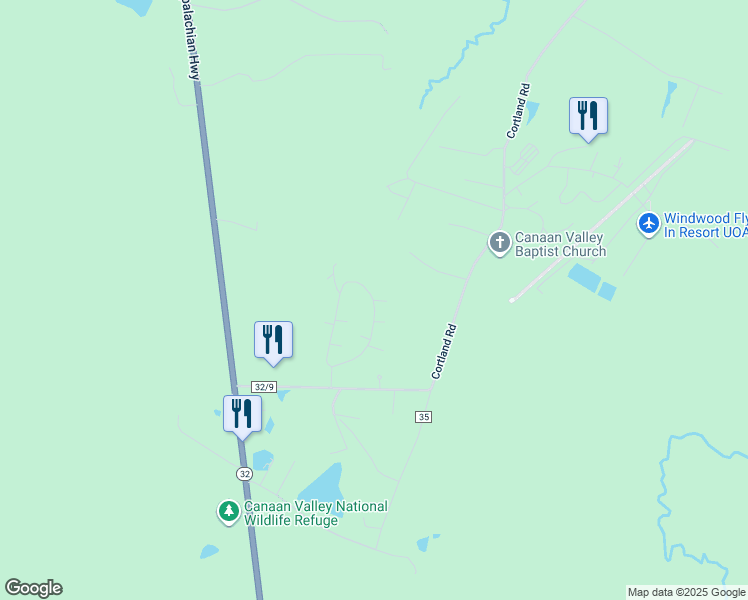 map of restaurants, bars, coffee shops, grocery stores, and more near Deerfield Village in Davis