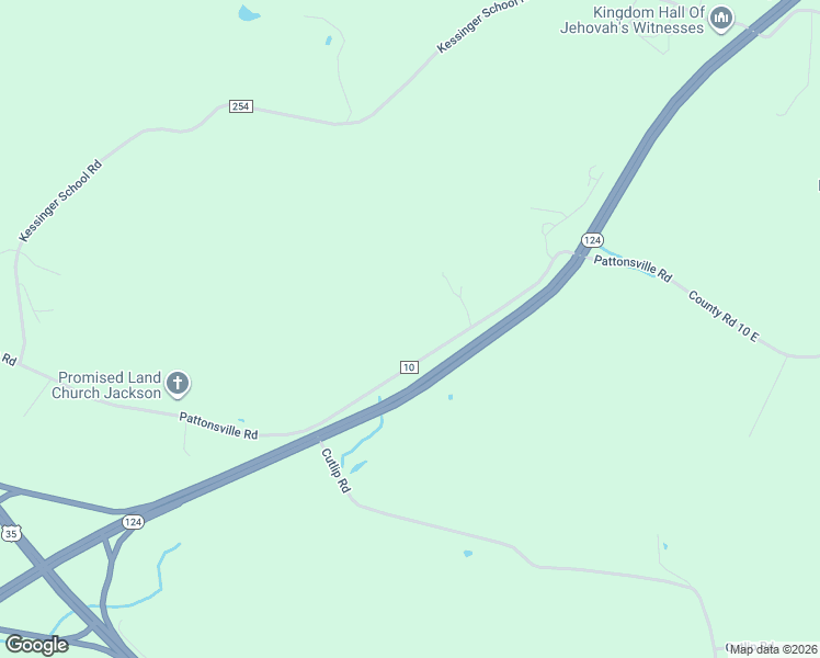 map of restaurants, bars, coffee shops, grocery stores, and more near 1053 Pattonsville Road in Jackson