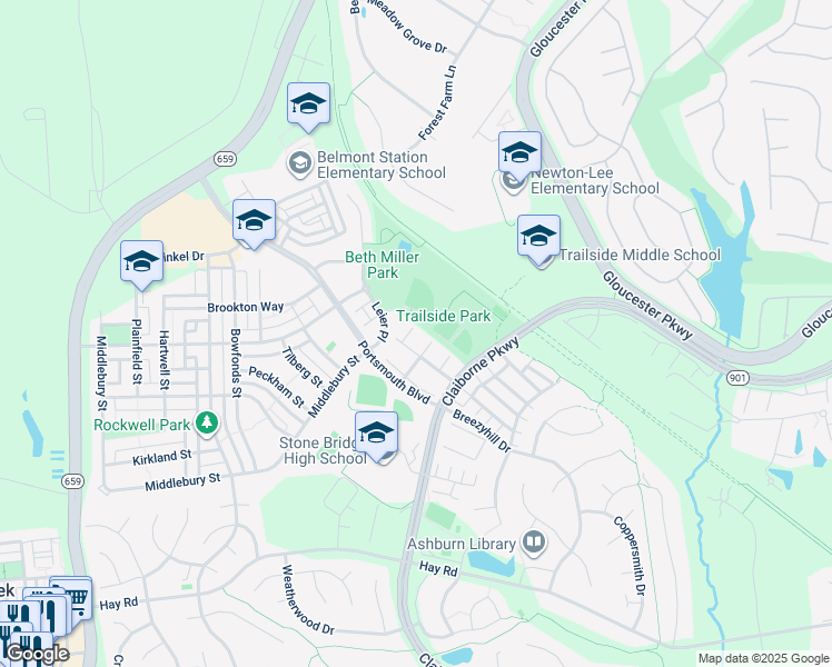 map of restaurants, bars, coffee shops, grocery stores, and more near 20364 Mount Pleasant Terrace in Ashburn