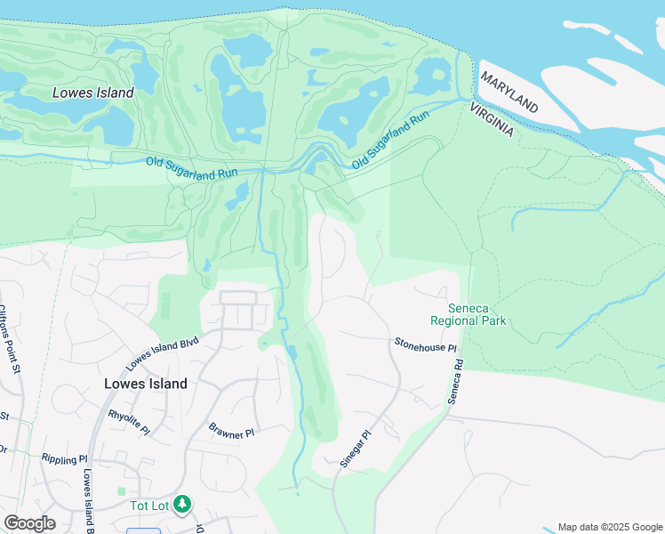 map of restaurants, bars, coffee shops, grocery stores, and more near 20281 Island View Court in Sterling