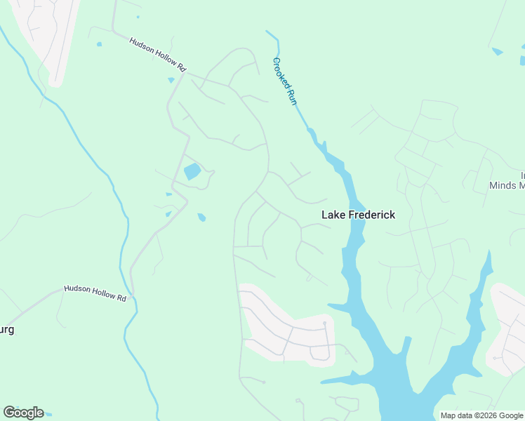 map of restaurants, bars, coffee shops, grocery stores, and more near 101 Towhee Drive in Lake Frederick