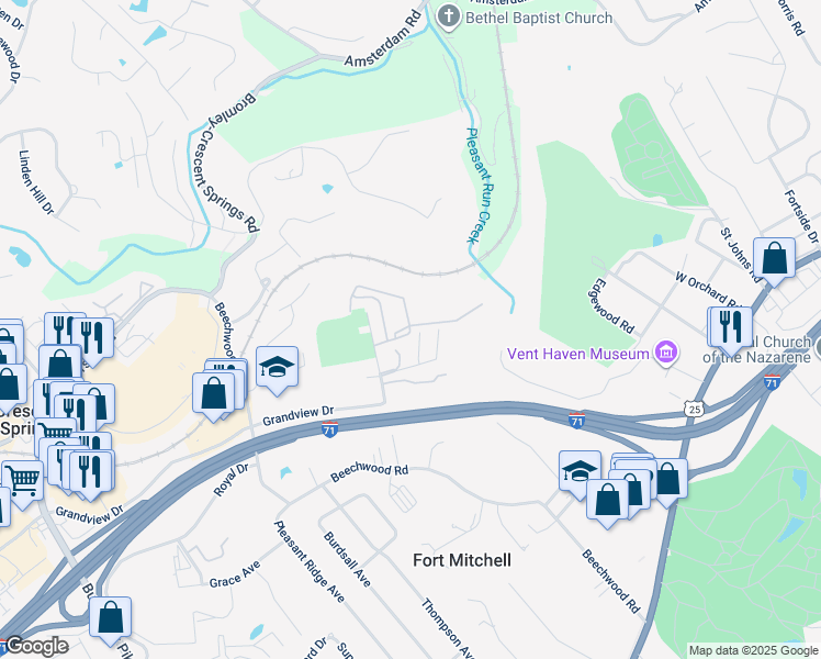 288 General Mitchel Lane, Fort Mitchell KY Walk Score